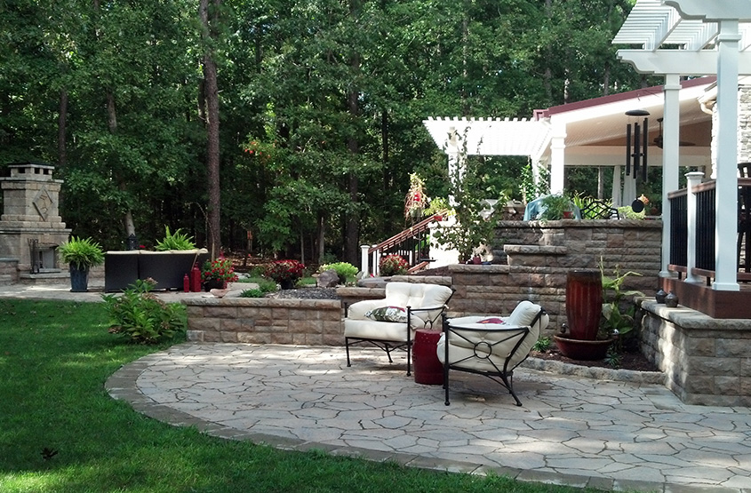 outdoor fireplace construction mercer county-nj